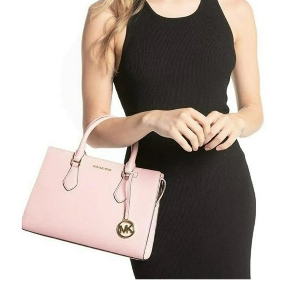 Michael Kors Saffiano Leather Pink Multifuncional Bag